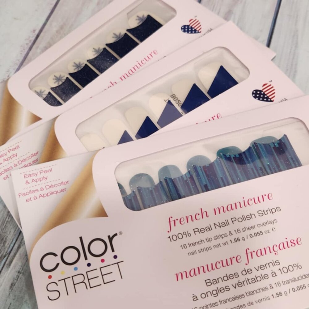 Color Street Press On Nail French Nail Designs